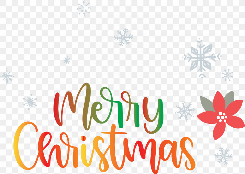 Merry Christmas, PNG, 3000x2130px, Merry Christmas, Christmas Day, Christmas Ornament, Flower, Logo Download Free