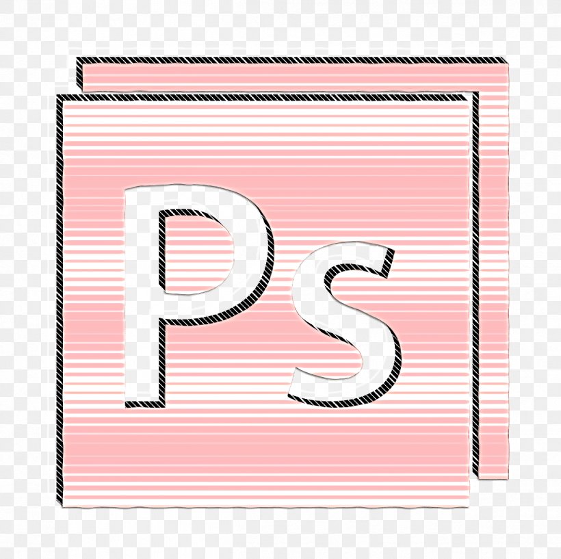 Photoshop Icon, PNG, 1212x1208px, Photoshop Icon, Material Property, Number, Pink, Rectangle Download Free