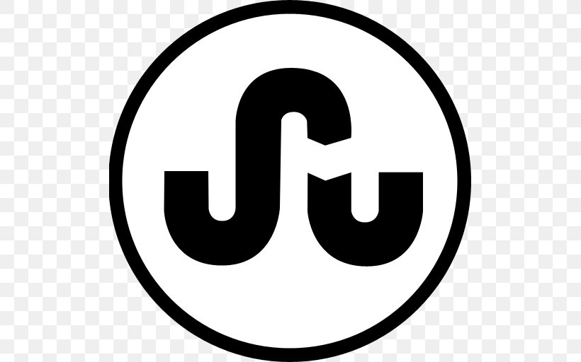 Social Media StumbleUpon Logo Clip Art, PNG, 512x512px, Social Media, Area, Black And White, Brand, Corporate Identity Download Free