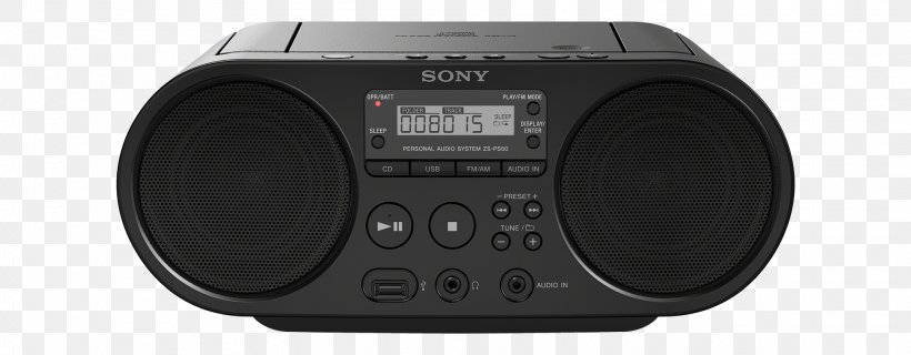 Sony Boombox Compact Disc CD Player Radio, PNG, 2028x792px, Sony, Audio, Audio Receiver, Boombox, Cd Player Download Free