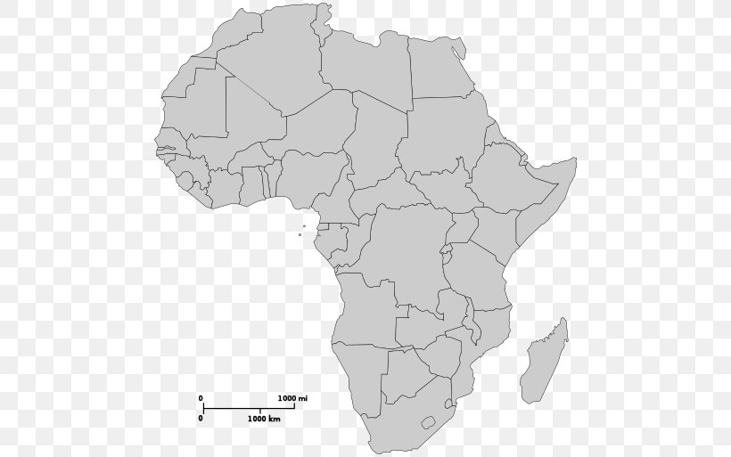 Central Africa Blank Map Mapa Polityczna Country, PNG, 500x513px, Central Africa, Africa, Area, Black And White, Blank Map Download Free