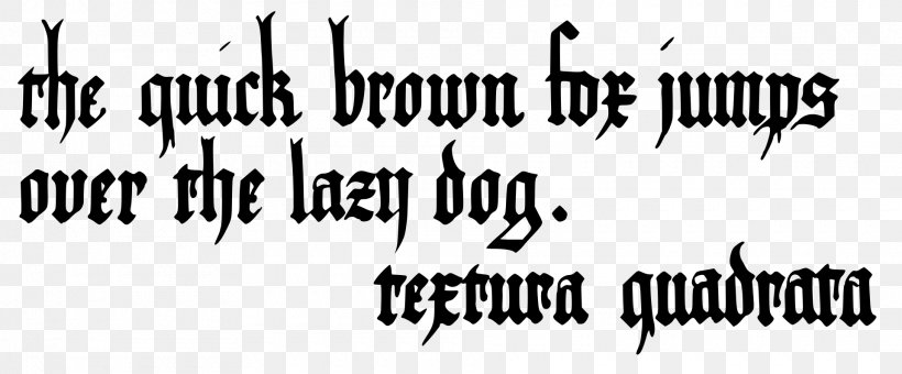 Littera Textualis Calligraphy Capitale Quadrata Romana Textura Quadrata Font, PNG, 1920x797px, Littera Textualis, Art, Black, Black And White, Blackletter Download Free