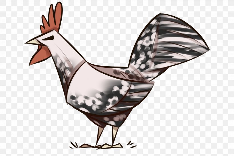 Rooster Chicken Illustration Clip Art Fauna, PNG, 3000x2000px, Rooster, Beak, Bird, Chicken, Chicken As Food Download Free