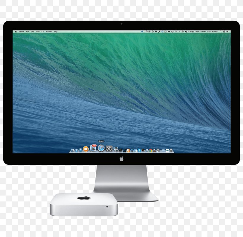 MacBook Pro Mac Mini Laptop, PNG, 800x800px, Macbook Pro, Apple, Apple Cinema Display, Computer, Computer Monitor Download Free
