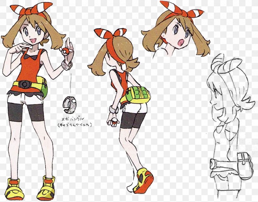 Pokémon Omega Ruby And Alpha Sapphire Pokémon Ruby And Sapphire May Pokémon GO, PNG, 1246x976px, Pokemon Ruby And Sapphire, Art, Artwork, Cartoon, Clothing Download Free