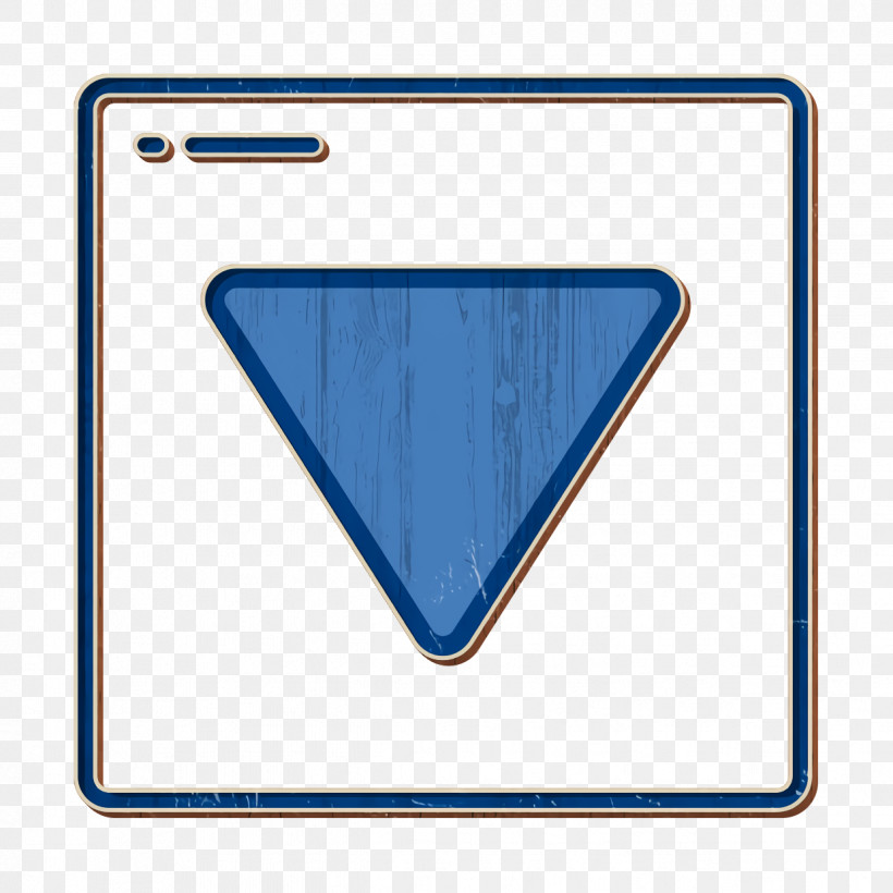 UI Icon Down Icon, PNG, 1238x1238px, Ui Icon, Blue, Down Icon, Electric Blue, Line Download Free