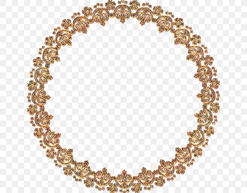Background Gold Frame, PNG, 640x640px, Picture Frames, Body Jewelry, Chain, Flower Frame, Gold Download Free