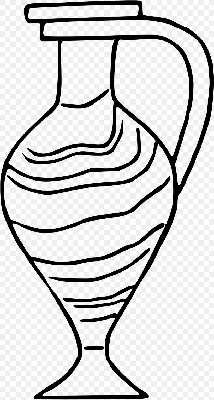 Black And White Vase Clip Art, PNG, 1285x2400px, Black And White, Artwork, Black, Coloring Book, Decorative Arts Download Free