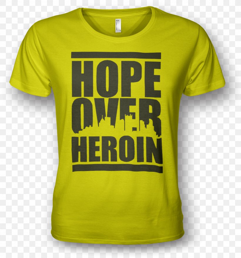 Hope Over Heroin T-shirt Opioid Use Disorder Addiction, PNG, 1166x1249px, Tshirt, Active Shirt, Addiction, Brand, Cincinnati Download Free