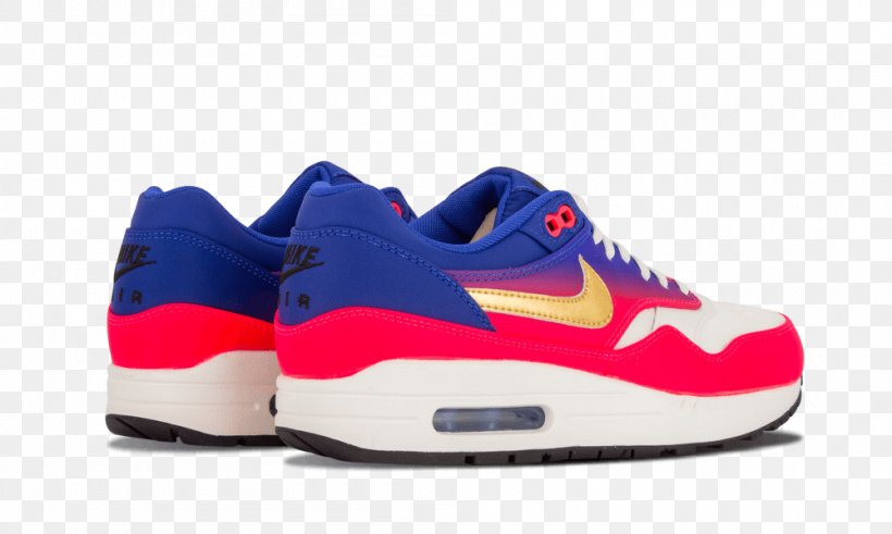 Sports Shoes Nike Women's Air Max 1 Essential Running Shoe Nike Air Max 1 Women's, PNG, 1000x600px, Sports Shoes, Athletic Shoe, Basketball Shoe, Blue, Brand Download Free