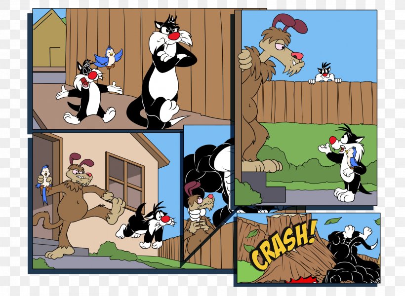 Sylvester Jr. Comics Cartoon Fan Art, PNG, 1920x1405px, Sylvester, Art, Cartoon, Character, Comics Download Free