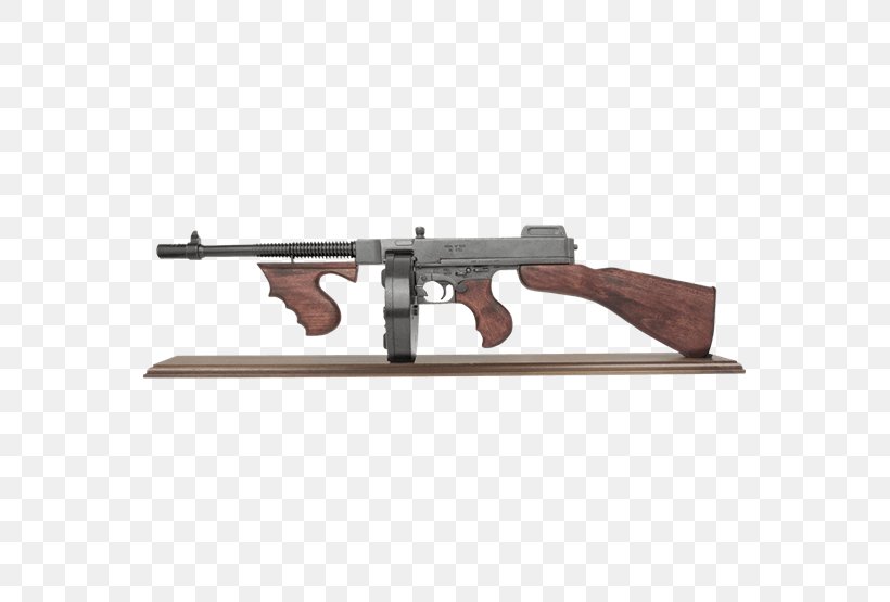 Thompson Submachine Gun Firearm Weapon, PNG, 555x555px, Watercolor, Cartoon, Flower, Frame, Heart Download Free