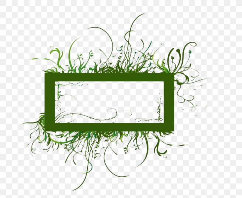 Green Picture Frame, PNG, 1016x830px, Green, Art, Brand, Flower, Grass Download Free