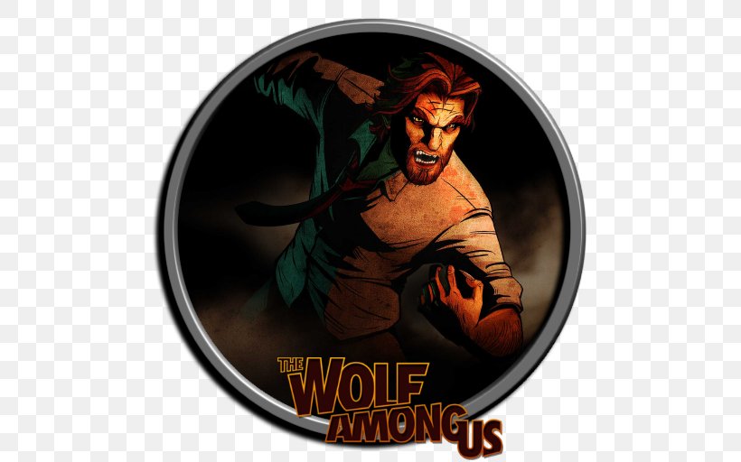 The Wolf Among Us The Walking Dead Big Bad Wolf Video Game Bigby Wolf, PNG, 512x512px, Wolf Among Us, Adventure Game, Big Bad Wolf, Bigby Wolf, Episodic Video Game Download Free