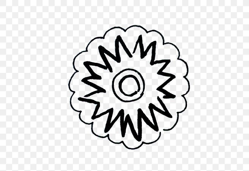 Circle Product Line Art Flower Font, PNG, 582x563px, Line Art, Area, Black, Black And White, Flower Download Free