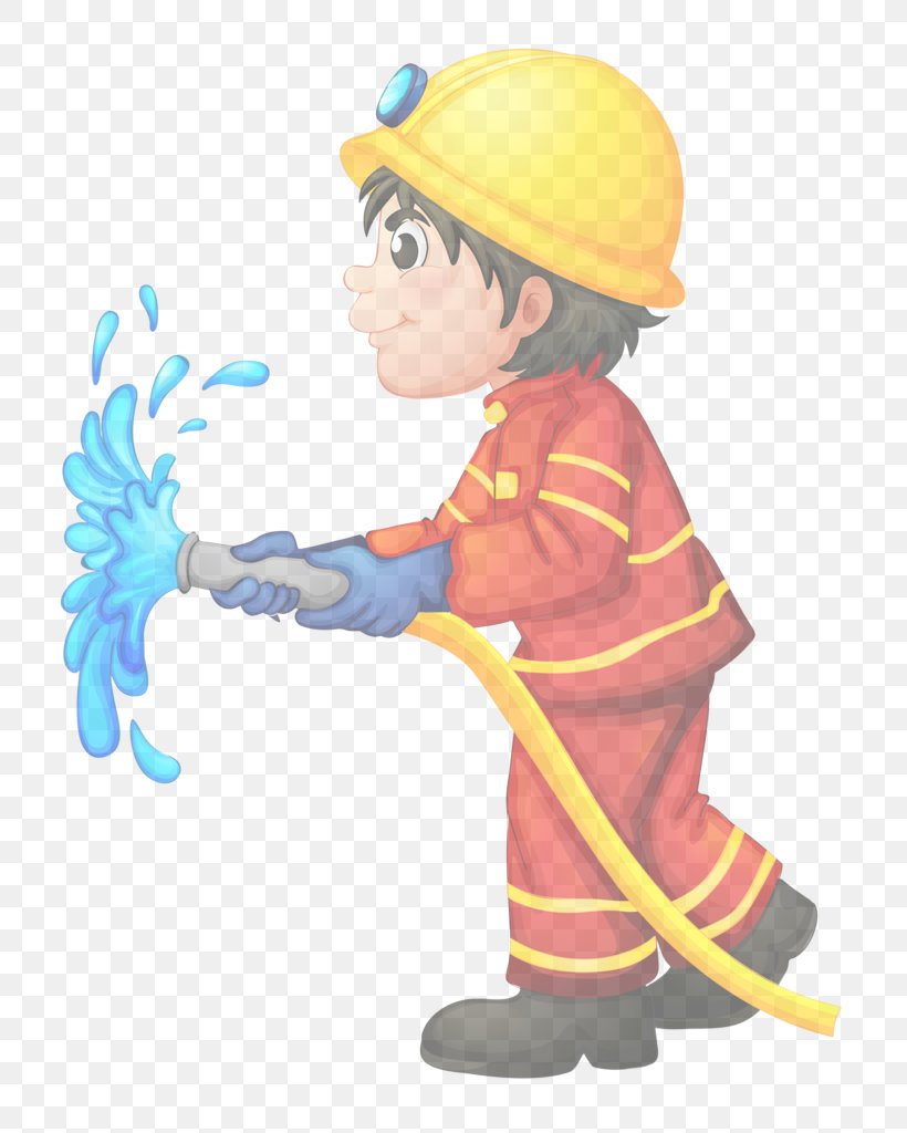 Firefighter, PNG, 770x1024px, Cartoon, Construction Worker, Firefighter, Toy Download Free