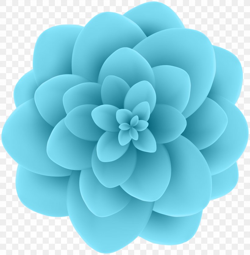 Flower Violet Blue Clip Art, PNG, 7831x8000px, Flower, Aqua, Blue, Color, Petal Download Free