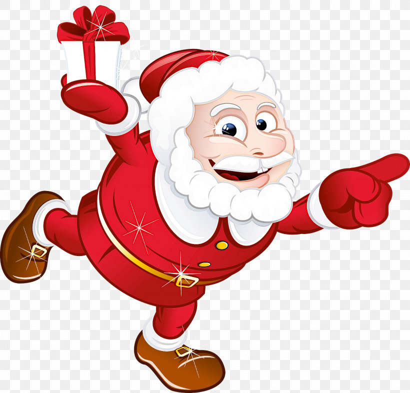 Santa Claus, PNG, 1600x1535px, Cartoon, Christmas, Pleased, Santa Claus Download Free