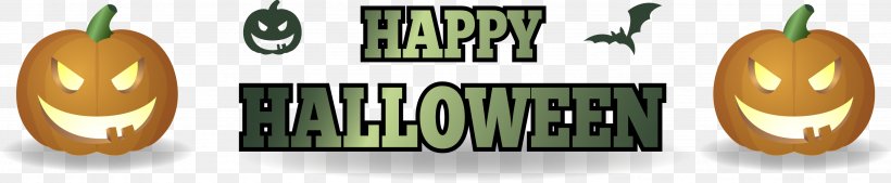 Halloween Bat Jack-o-lantern Pumpkin, PNG, 2965x612px, Halloween, Bat, Brand, Food, Fruit Download Free