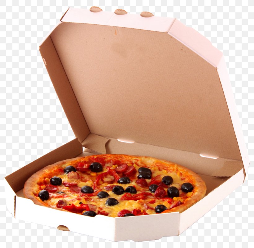 Pizza Box Vegetarian Cuisine Take-out Sicilian Pizza, PNG, 800x800px, Pizza, Box, Cuisine, Delivery, Dish Download Free