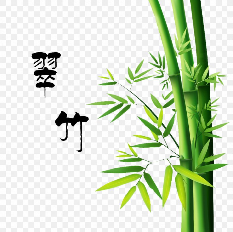 Bamboo Painting Drawing, PNG, 900x894px, Bamboo, Bamboo Painting, Branch, Chinese Painting, Drawing Download Free