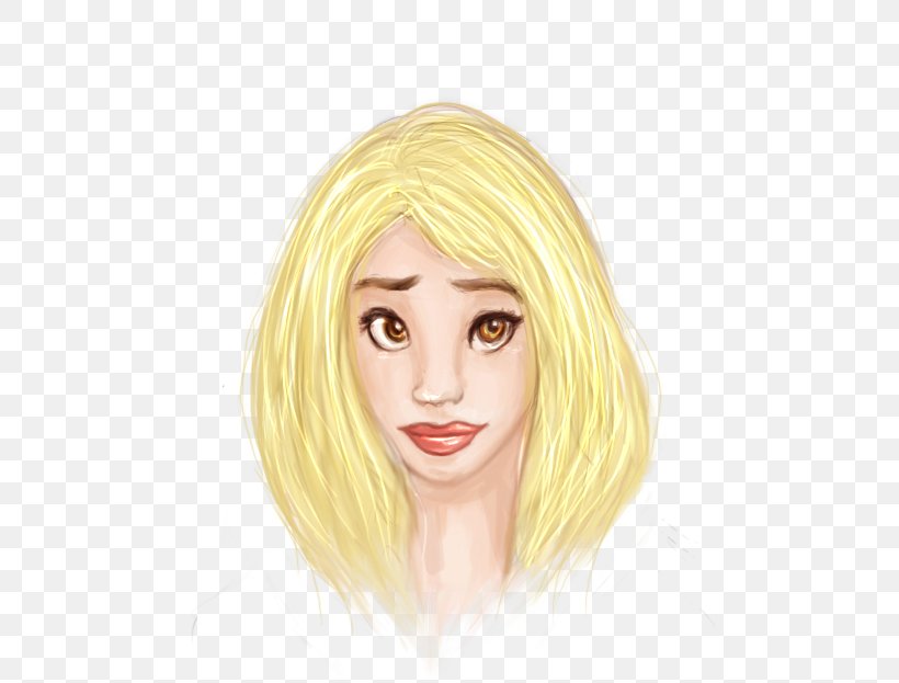 Blond Hair Coloring Bangs Eyebrow, PNG, 486x623px, Watercolor, Cartoon, Flower, Frame, Heart Download Free
