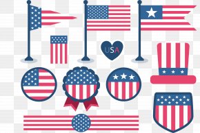 Starbucks Badge - Flag Of The United States Icon PNG