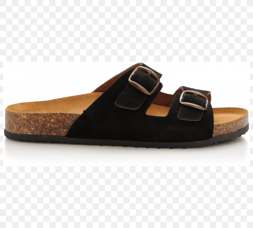 Suede Slide Sandal, PNG, 800x740px, Suede, Brown, Footwear, Leather, Outdoor Shoe Download Free