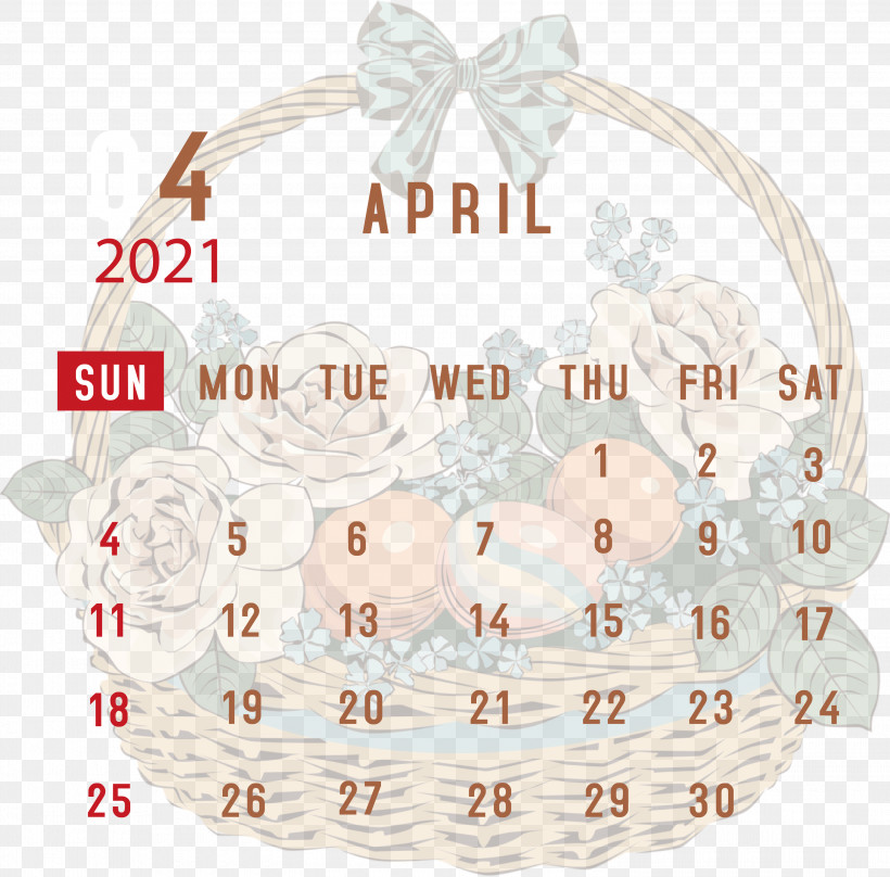 April 2021 Printable Calendar April 2021 Calendar 2021 Calendar, PNG, 3000x2959px, 2021 Calendar, April 2021 Printable Calendar, Calendar System, March, Text Download Free