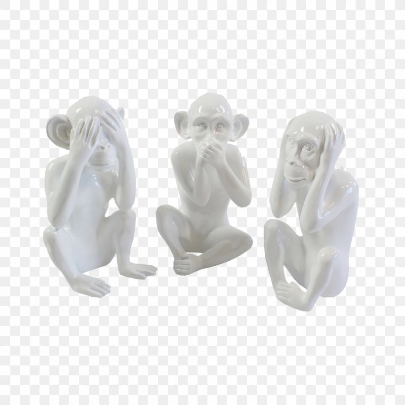 Figurine Three Wise Monkeys Sage Escape Team, PNG, 1000x1000px, Figurine, Art, Color, Escape Team, Gray Download Free