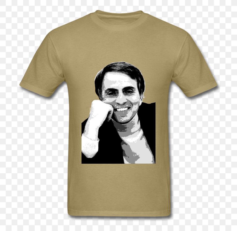 Carl Sagan T-shirt Spreadshirt Sleeve, PNG, 800x800px, Carl Sagan, Astrological Sign, Brand, Clothing, Hood Download Free