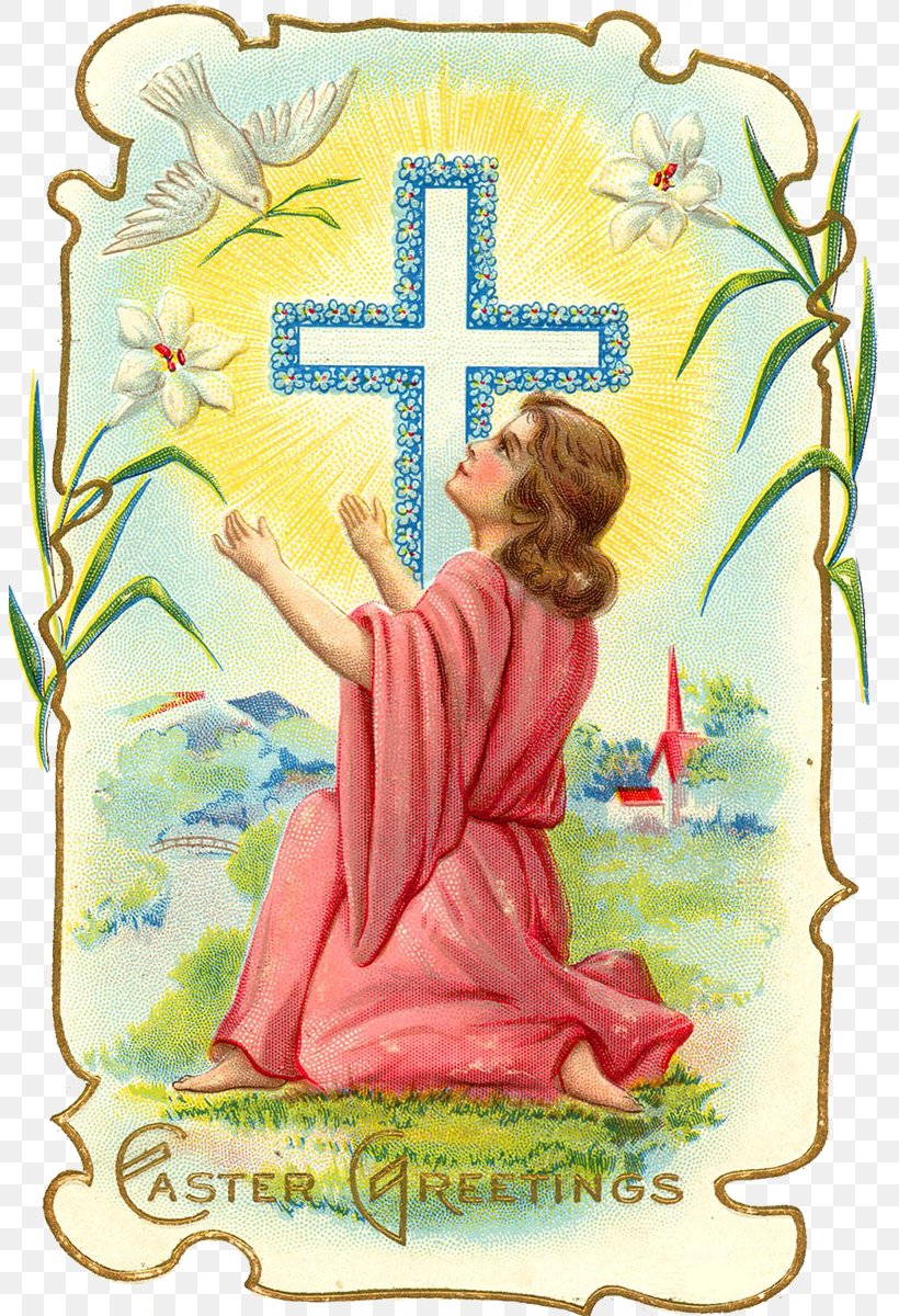 Easter Postcard Resurrection Religion Christianity, PNG, 803x1200px, Easter, Angel, Ansichtkaart, Art, Christianity Download Free