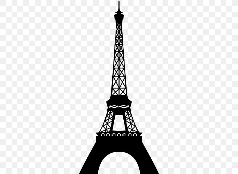 Eiffel Tower Landmark Clip Art, PNG, 600x600px, Eiffel Tower, Art, Black And White, Drawing, Landmark Download Free