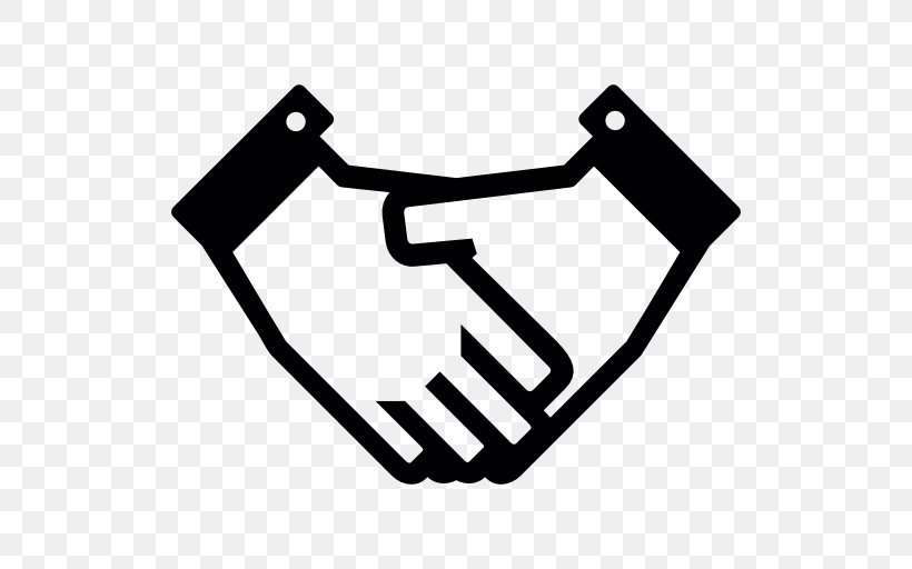 Handshake, PNG, 512x512px, Handshake, Area, Black, Black And White, Brand Download Free