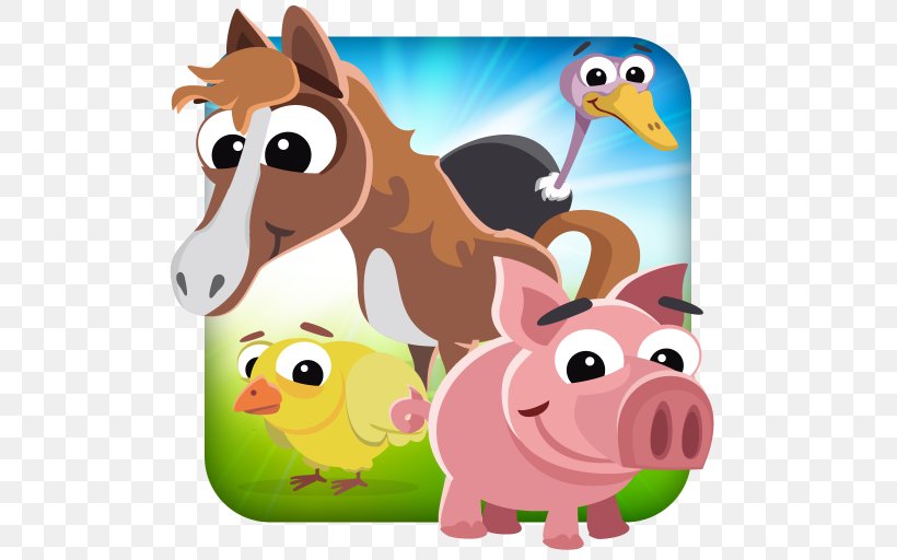 Horse Farm Hay Animals Farm Tractor Simulator 3D Best Farm Piano Animals Notes, PNG, 512x512px, Horse, Agriculture, Android, Best Farm, Carnivoran Download Free