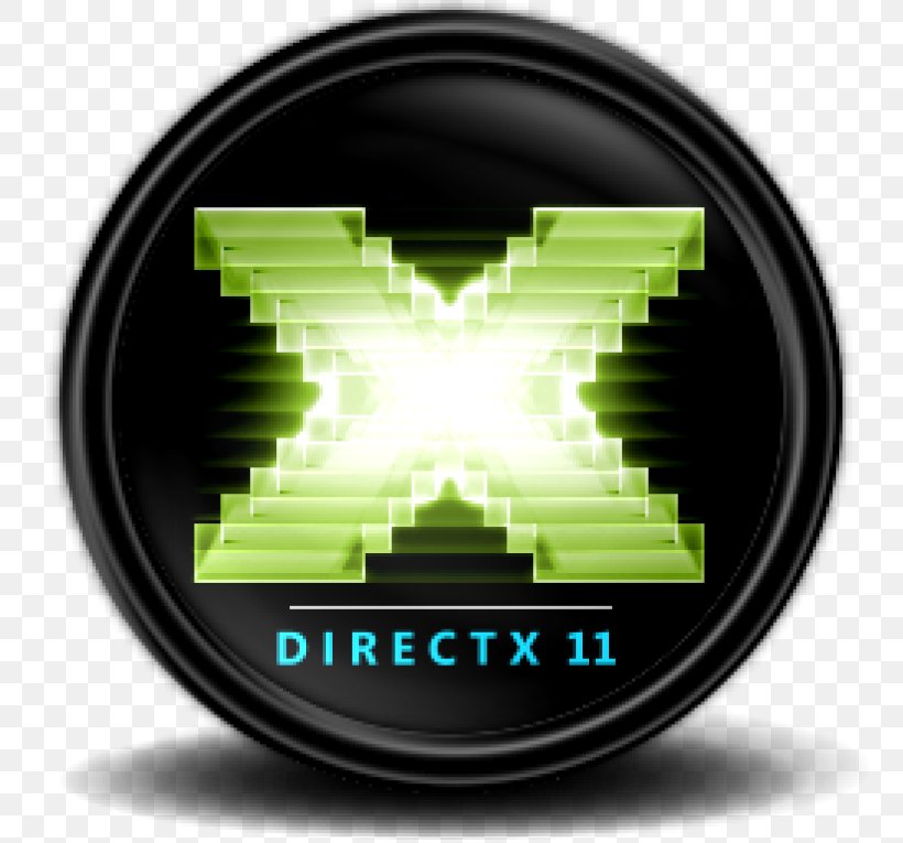 DirectX Direct3D 11 Windows 7, PNG, 765x765px, 64bit Computing, Directx, Brand, Computer Software, Green Download Free
