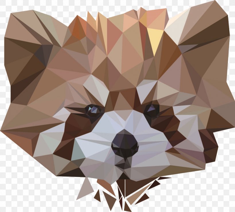 Giant Panda Bear Polygon Art, PNG, 1024x922px, Watercolor, Cartoon, Flower, Frame, Heart Download Free