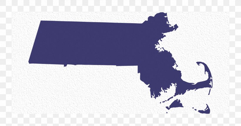 Massachusetts Vector Map, PNG, 1483x775px, Massachusetts, Black, Blank Map, Blue, Carnivoran Download Free