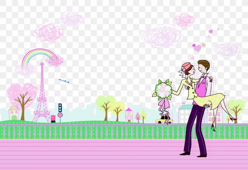 Couple Computer File, PNG, 1000x689px, Couple, Animation, Art, Cartoon, Drawing Download Free