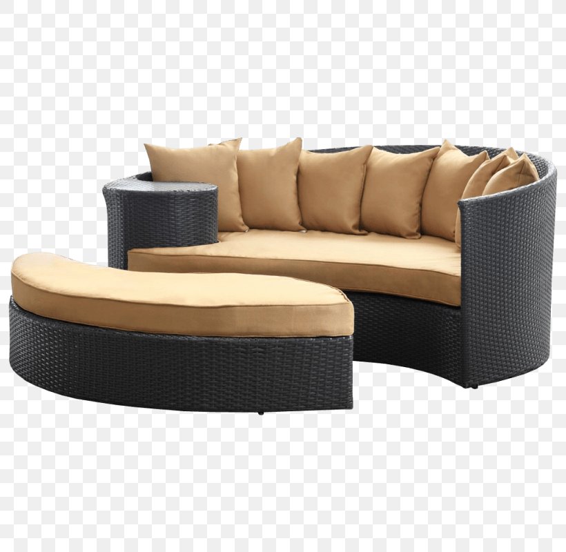Daybed Espresso Eames Lounge Chair Caffè Mocha Wicker, PNG, 800x800px, Daybed, Bed, Chair, Comfort, Couch Download Free