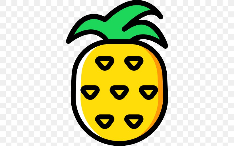 Fruit Pineapple Smiley Clip Art, PNG, 512x512px, Fruit, Banana, Emoticon, Food, Happiness Download Free