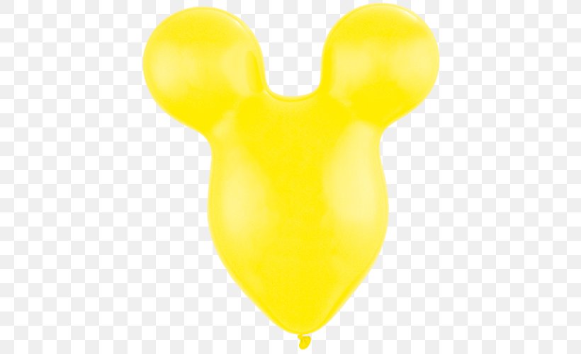 Gas Balloon Minnie Mouse Party Blue, PNG, 500x500px, Balloon, Blue, Color, Ear, Gas Balloon Download Free