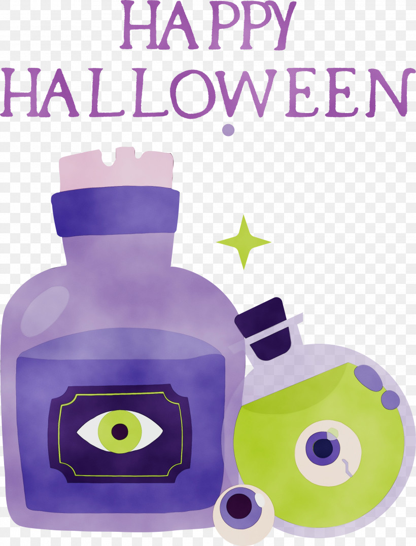 Glass Bottle Bottle Glass Font Meter, PNG, 2283x3000px, Happy Halloween, Bottle, Glass, Glass Bottle, Meter Download Free