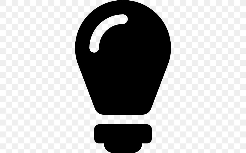 Incandescent Light Bulb, PNG, 512x512px, Light, Black And White, Incandescent Light Bulb, Lamp, Lightbulb Socket Download Free