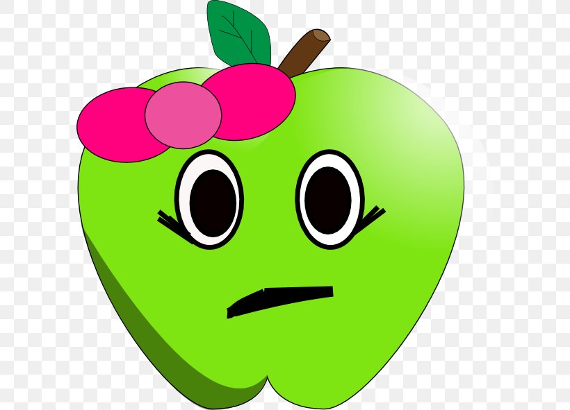 Smiley Clip Art, PNG, 600x591px, Smiley, Apple, Cartoon, Food, Fruit Download Free