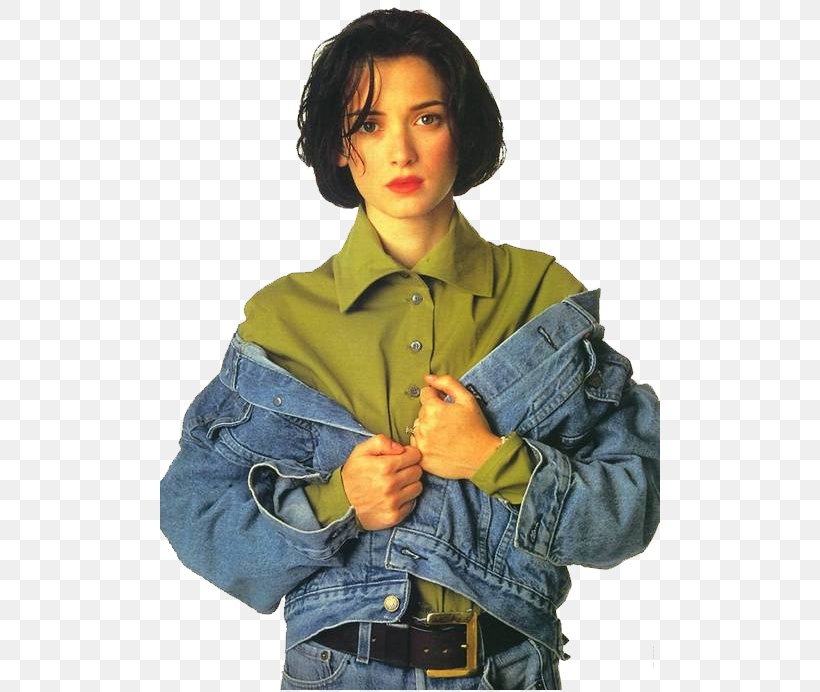 Winona Ryder 1990s Fashion Clothing Model, PNG, 500x692px, Watercolor, Cartoon, Flower, Frame, Heart Download Free