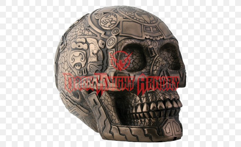 Aztec Human Skull Symbolism Double-headed Serpent Statue, PNG, 500x500px, Aztec, Ancient Mexico, Aztec Calendar, Aztec Warfare, Bone Download Free