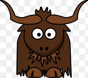 Elephant Cartoons Pictures - Domestic Yak Cartoon Cattle T-shirt Clip Art PNG