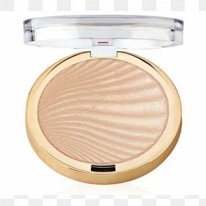 Glowing Moon - Face Powder Highlighter Cosmetics PNG