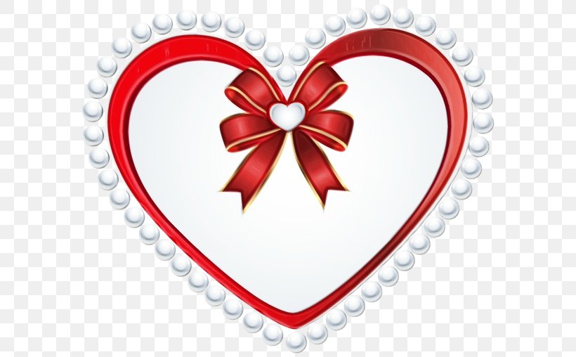 Heart Red Heart Love Clip Art, PNG, 600x508px, Watercolor, Christmas, Heart, Love, Paint Download Free